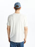 LC Waikiki Crew Neck Short Sleeve Striped Combed Cotton Men's T-shirt